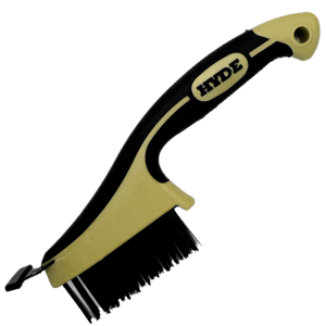 Stålborste Hyde MaxxGrip Pro® 235 mm med skrapa
